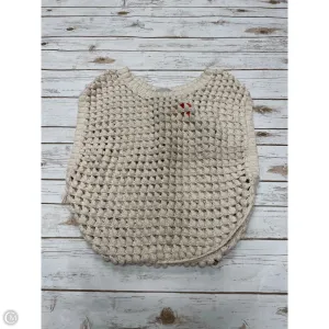 Vest Sweater By Cme In Beige, Size: Osfm