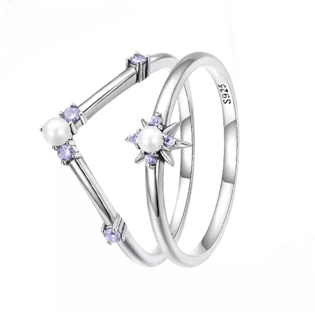 Violet Gems Ring