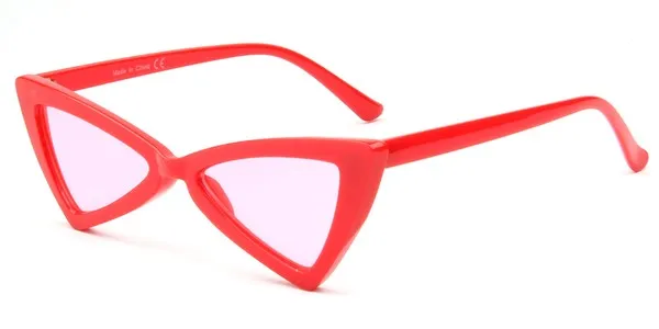 Viva Vision: Women's Bold Triangle Cat-Eye Sunglasses