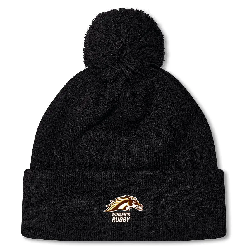 Western Michigan University Women's Rugby Pom Pom Beanie by Canterbury