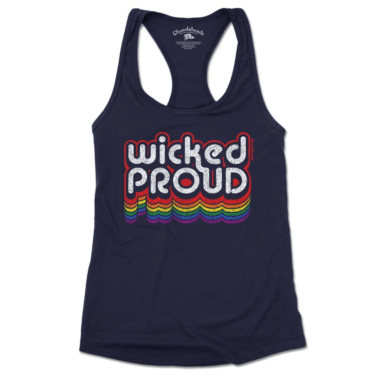 Wicked Proud Retro Ladies Tank Top