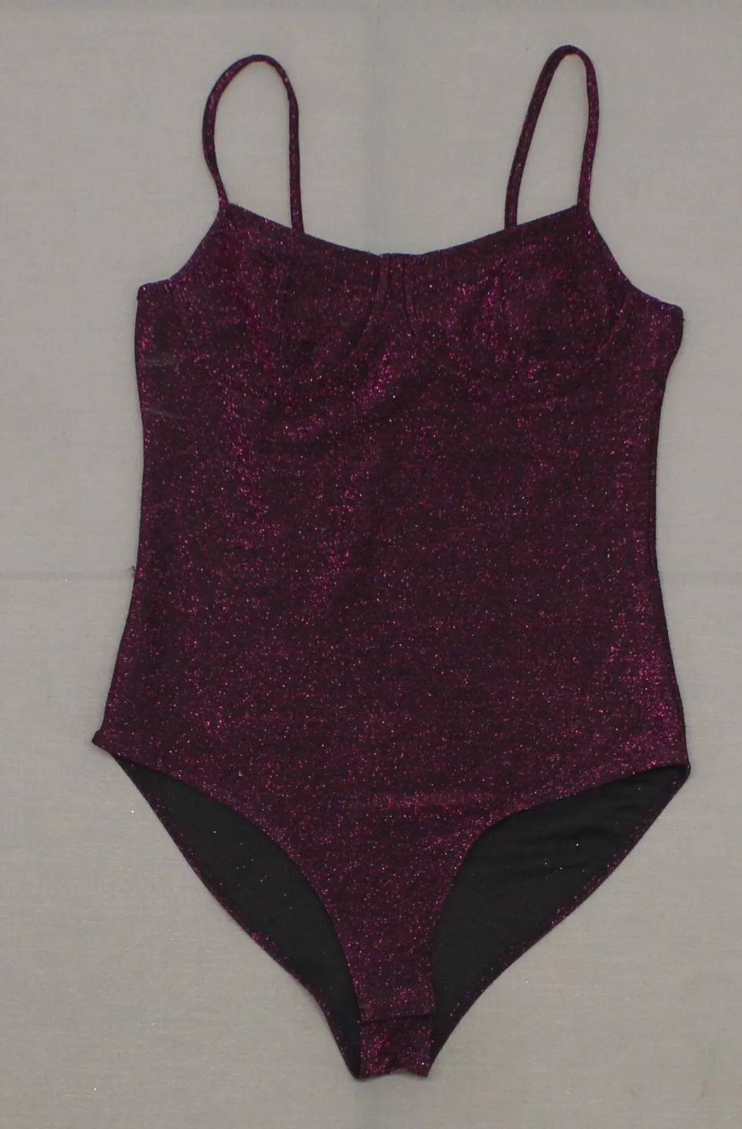 Wild Fable Women's Metallic Sparkle Bustier Bodysuit