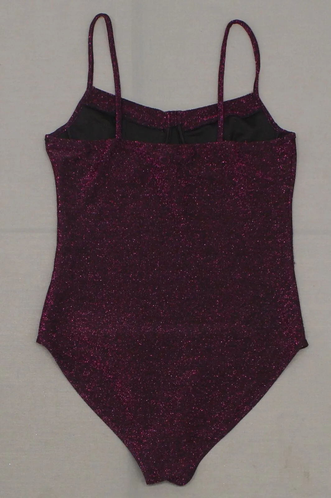 Wild Fable Women's Metallic Sparkle Bustier Bodysuit