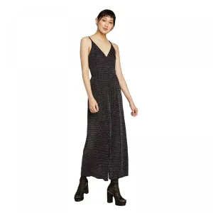 Wild Fable Women's Sleeveless V-Neck Sparkle Wrap Jumpsuit
