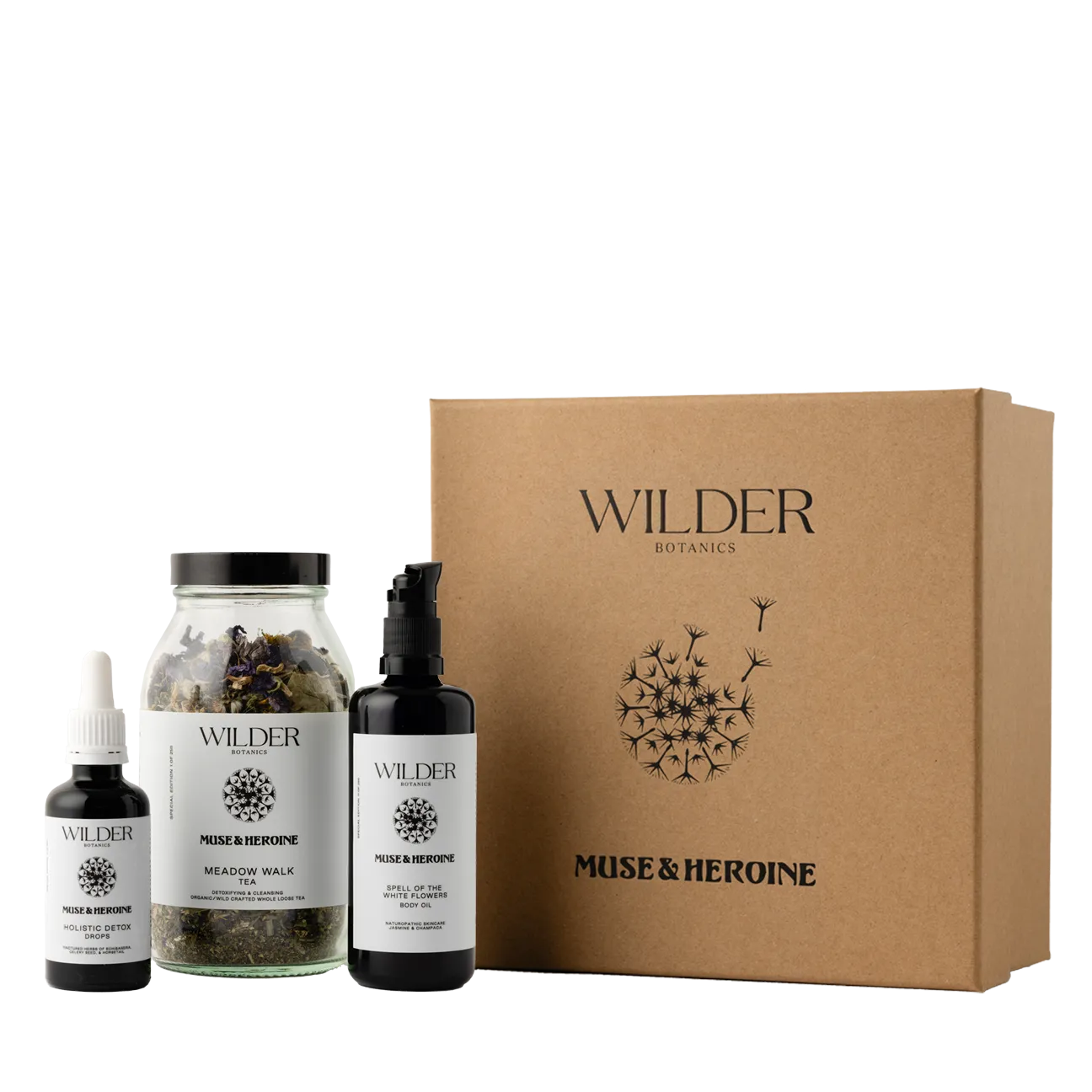 Wilder Botanics X Muse & Heroine -  LIMITED EDITION -  Herbal Detox & Reset Box