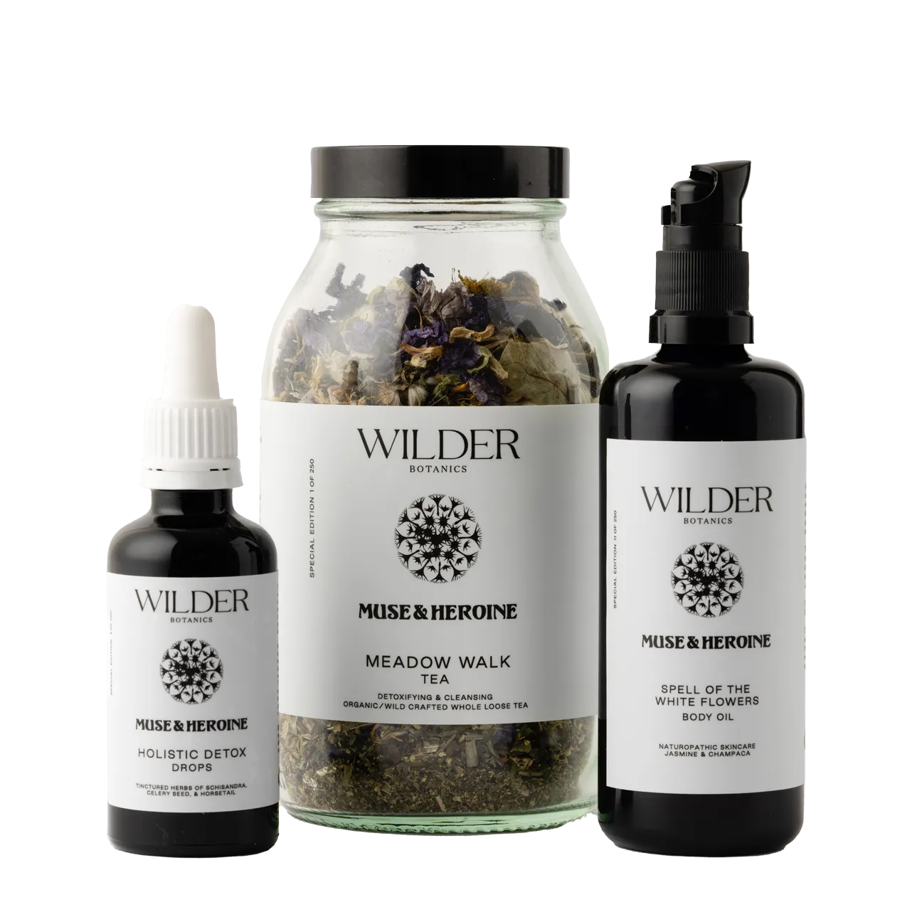 Wilder Botanics X Muse & Heroine -  LIMITED EDITION -  Herbal Detox & Reset Box