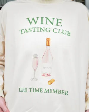 WINE TASTING CLUB SWEATSHIRT
