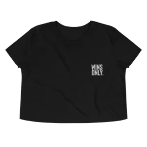 WinsOnly. BOLD Women's Crop Tee