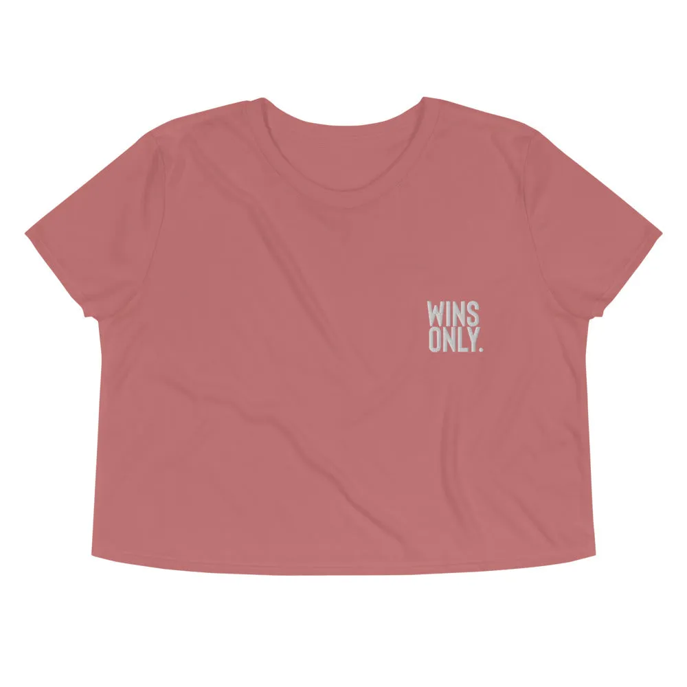 WinsOnly. BOLD Women's Crop Tee