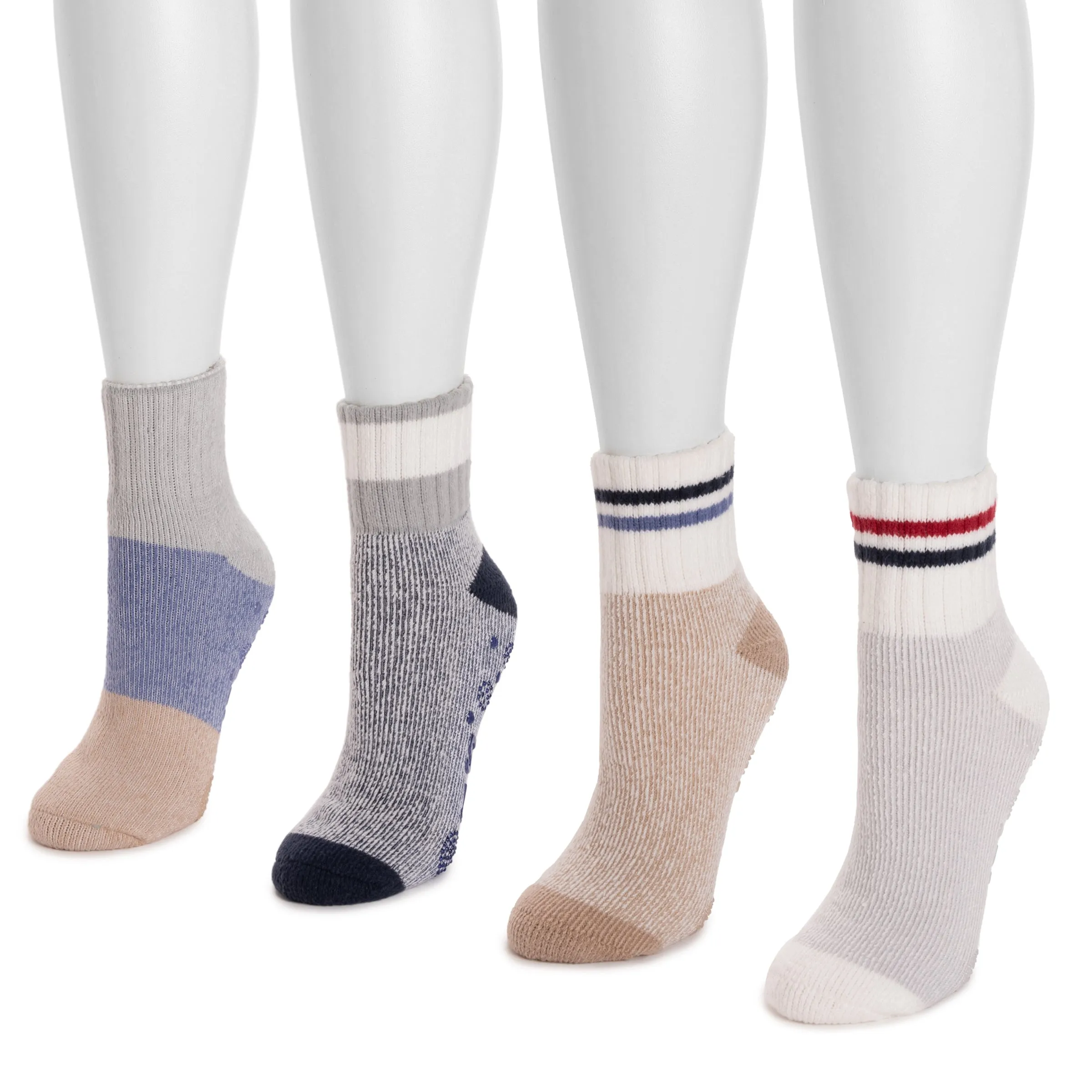 Women's 4 Pair Pack Lounge Socks