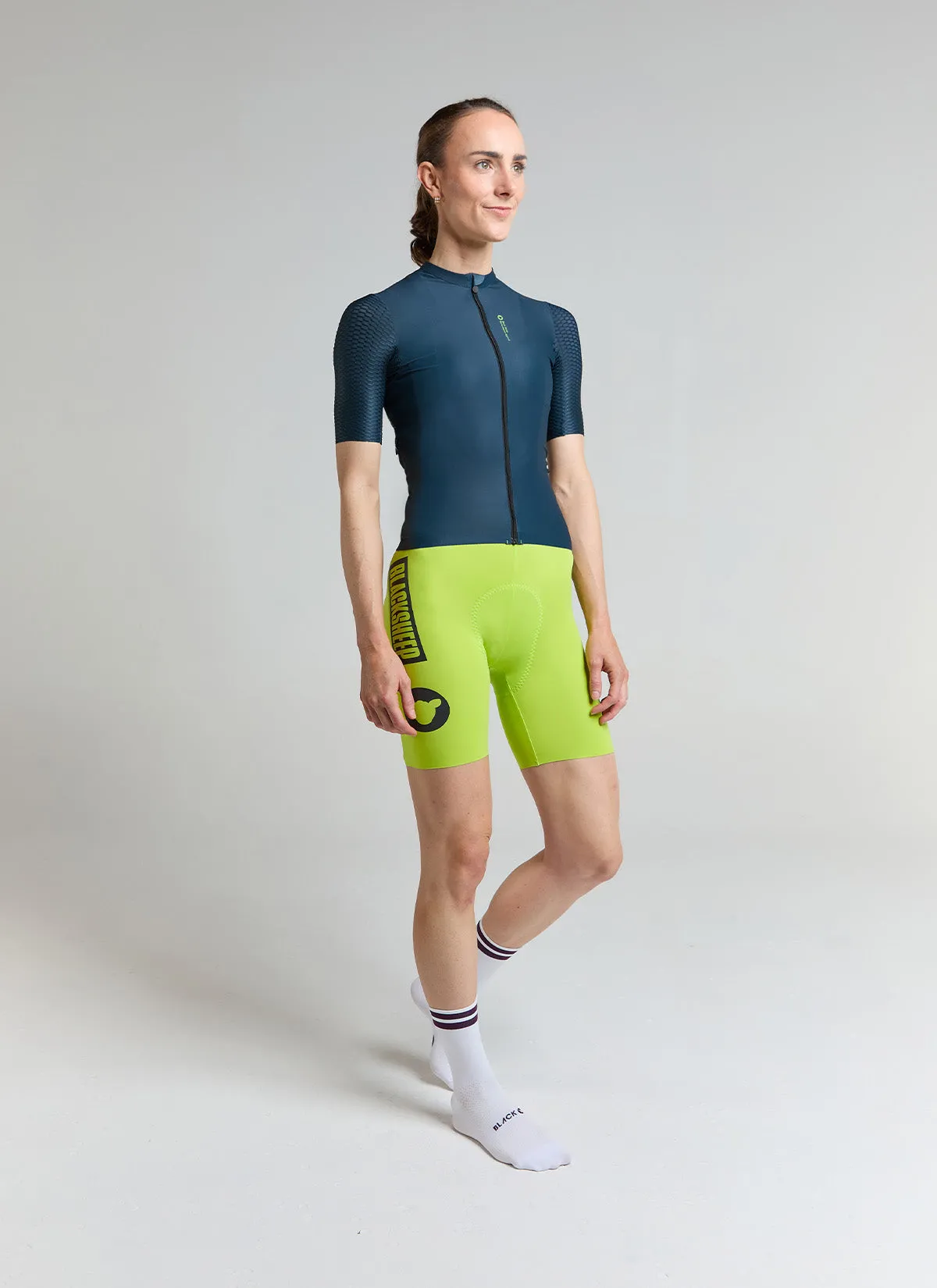 Women's Aero SS Jersey - Broadwater Blue