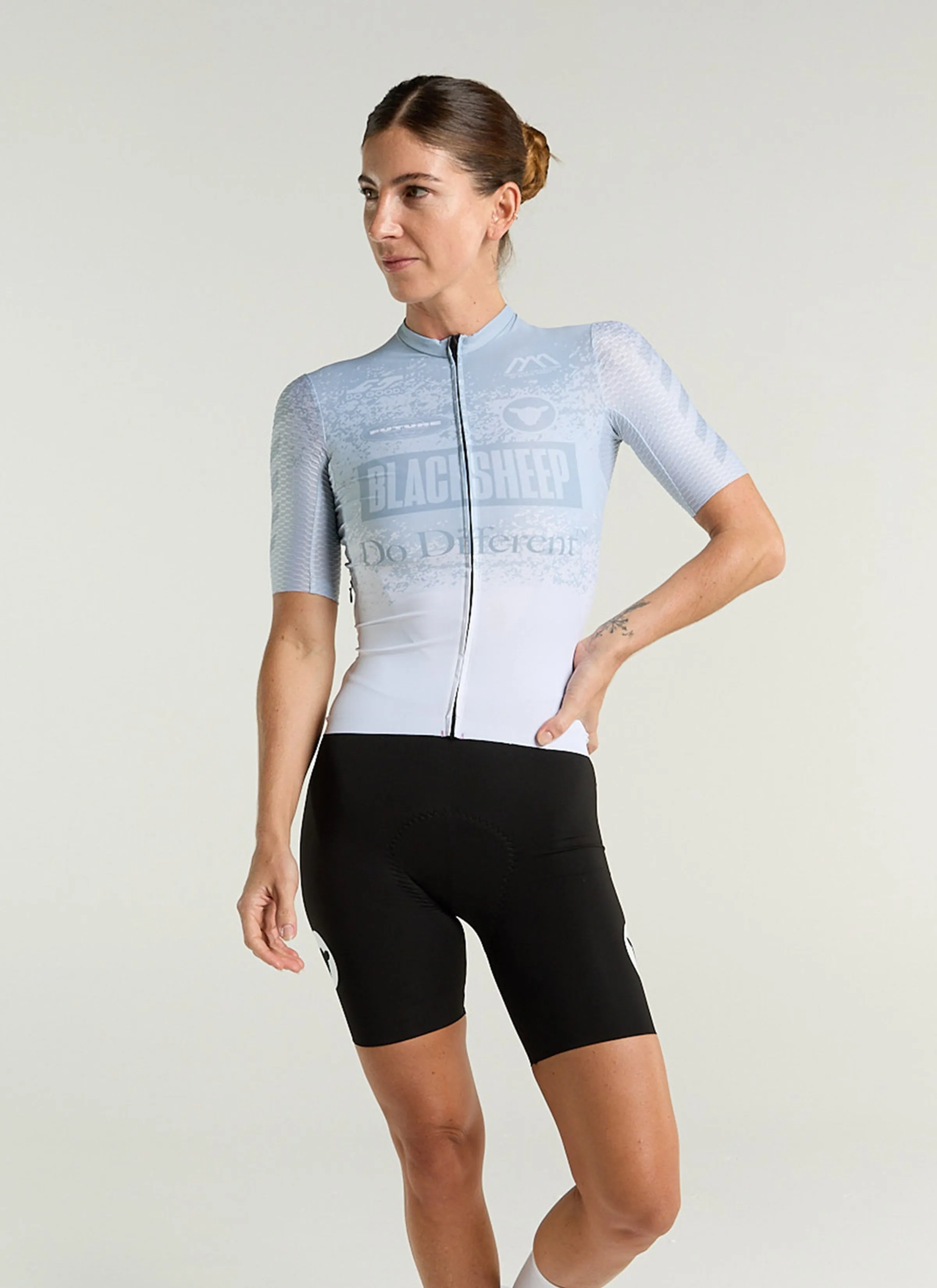 Women's Aero SS Jersey - Future Faded Grey