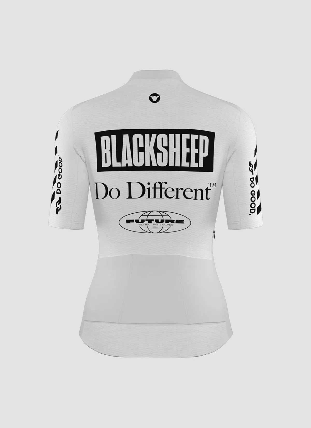 Women's Aero SS Jersey - Future Mono White