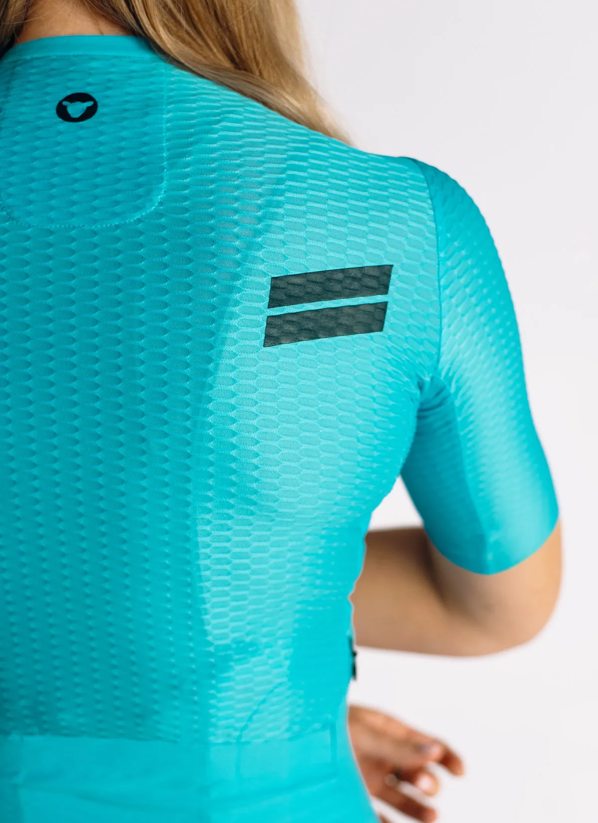 Women's Aero SS Jersey - Turquoise