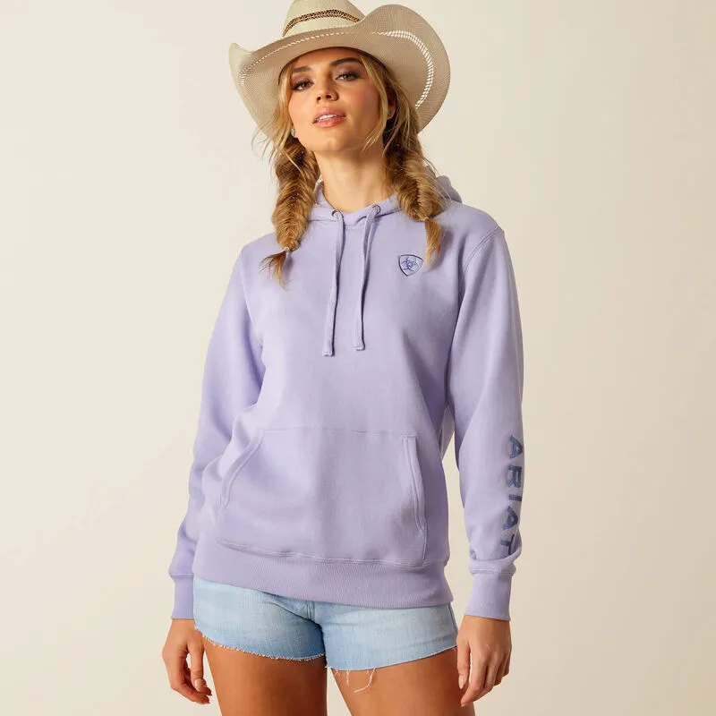 Women's Ariat Logo 2.0 Hoodie - Lavender