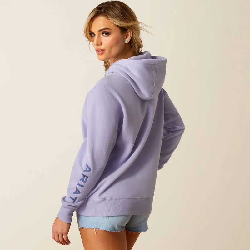 Women's Ariat Logo 2.0 Hoodie - Lavender