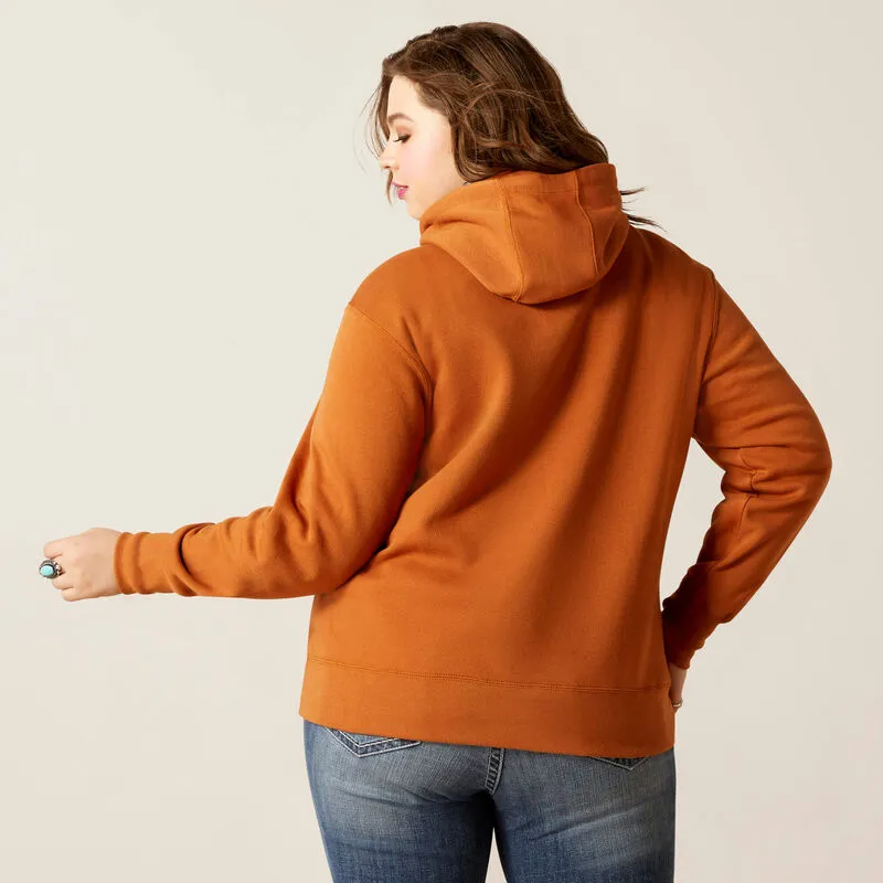 Women's Ariat REAL Cow Hyde Hoodie