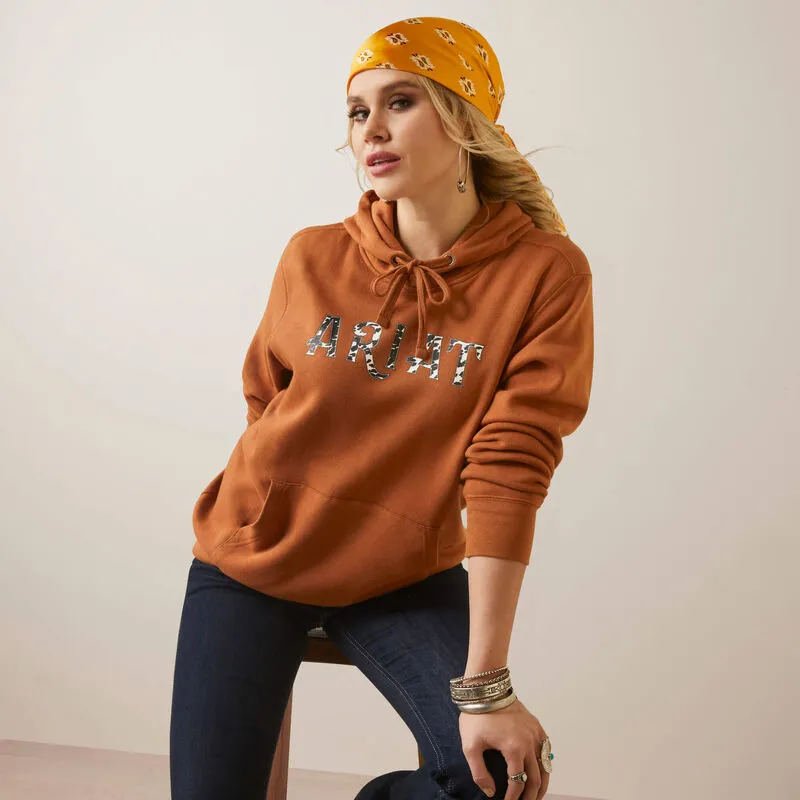 Women's Ariat REAL Cow Hyde Hoodie