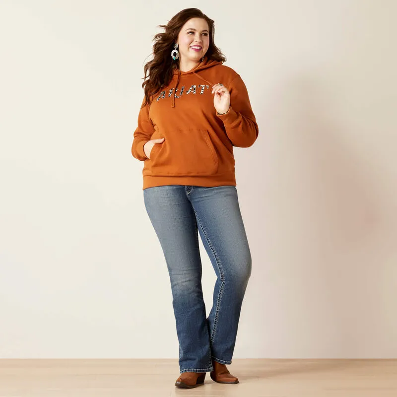 Women's Ariat REAL Cow Hyde Hoodie