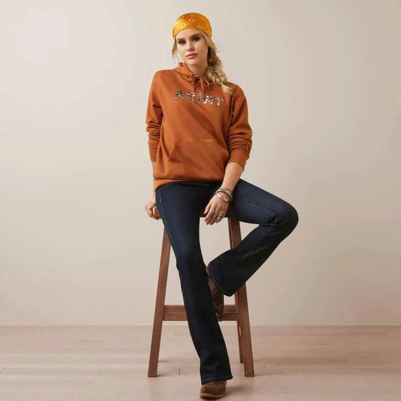 Women's Ariat REAL Cow Hyde Hoodie