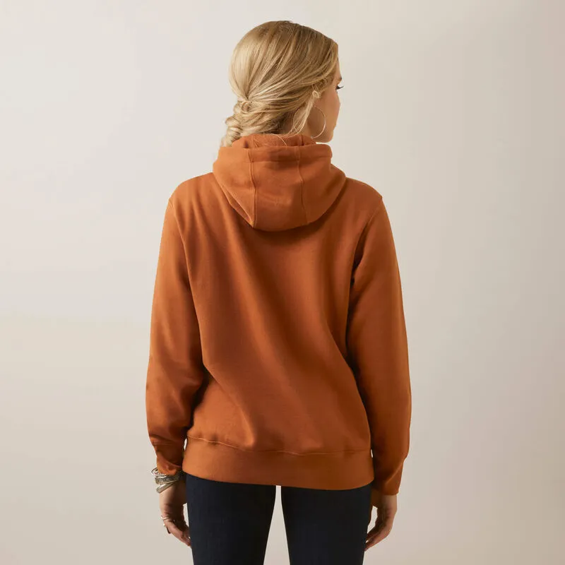 Women's Ariat REAL Cow Hyde Hoodie