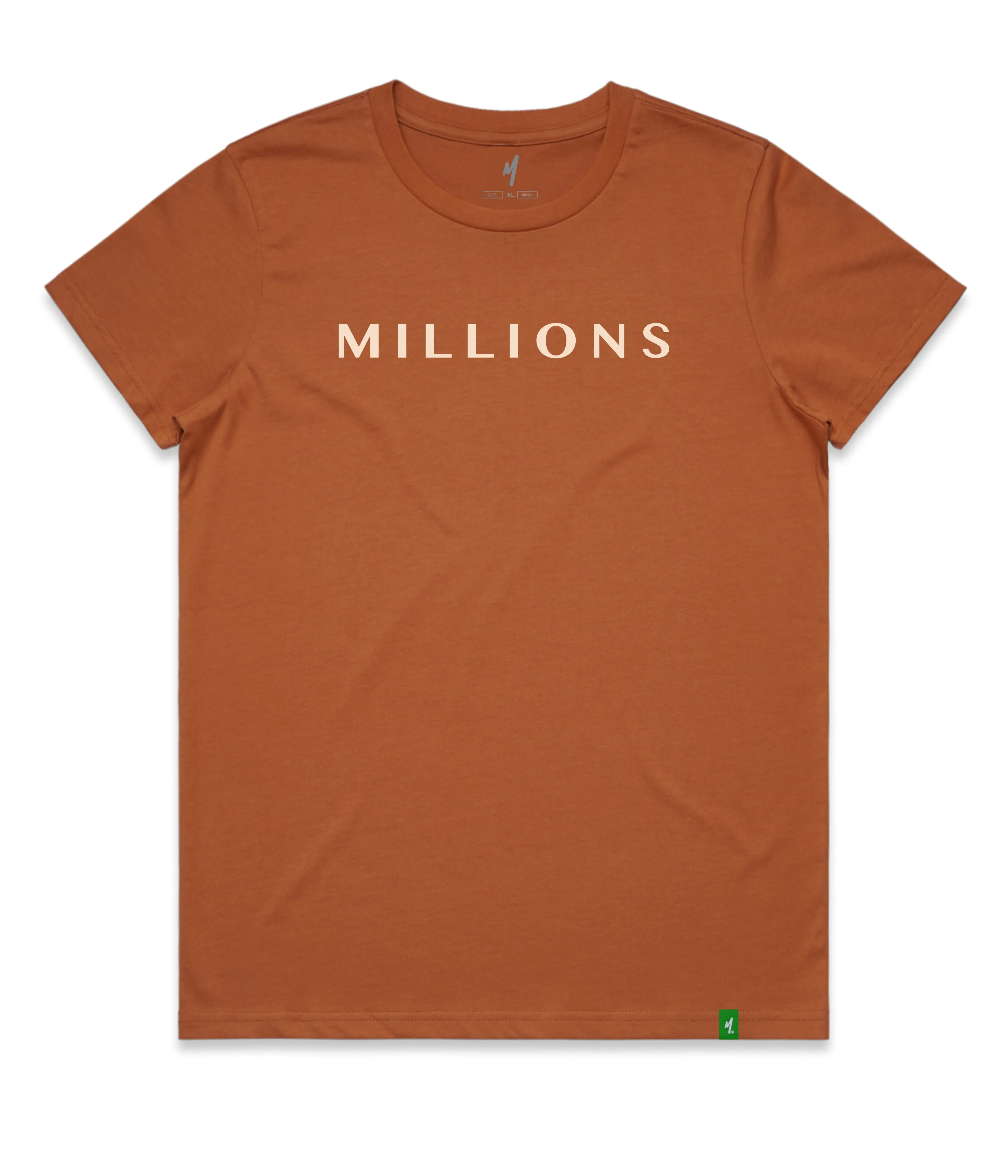 Womens Bold Millions Tee