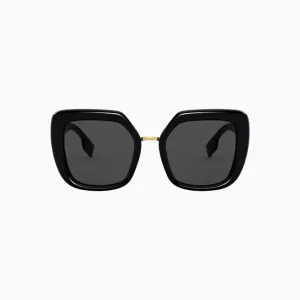 Women's Burberry Black Grey Sunglasses