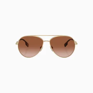 Women's Burberry Logo Pilot Sunglasses