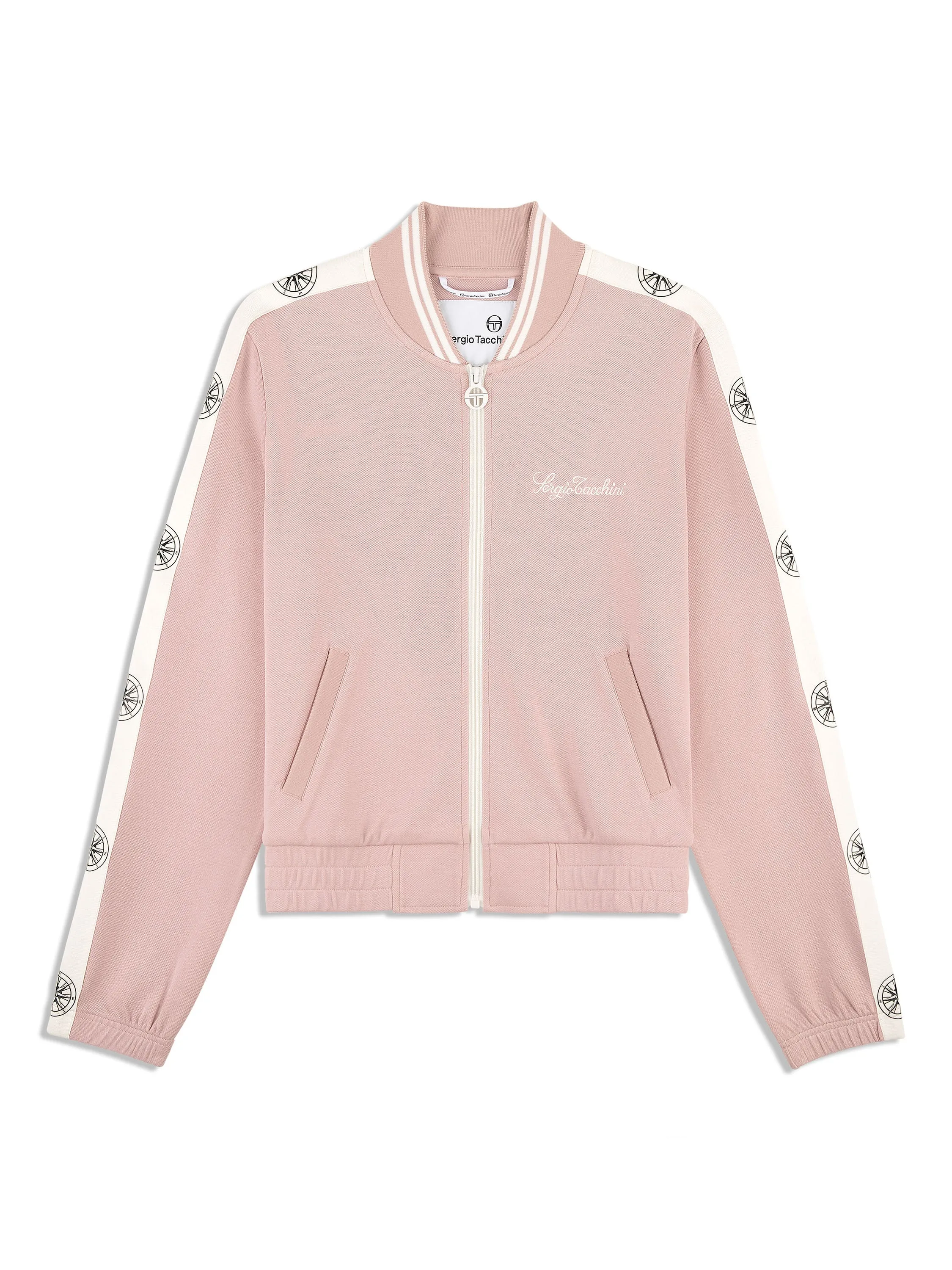 Women's Bussola Track Jacket- Pale Mauve