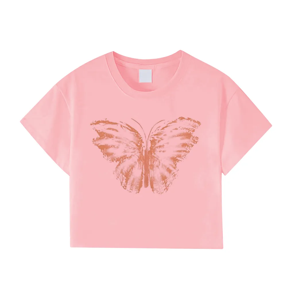 Women's Butterfly Print T-shirt