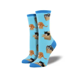 Women's | Cat in a Box Socks