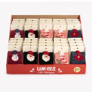 Women's Cozy Holiday Socks in Gift Box Set 40 Piece