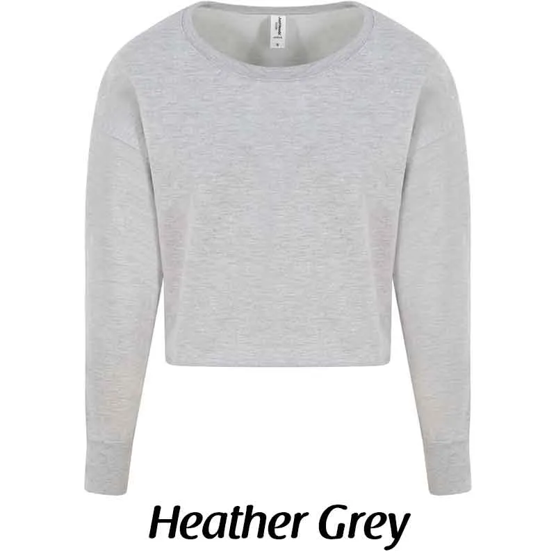 Women's cropped sweatshirt, Personalised Gift