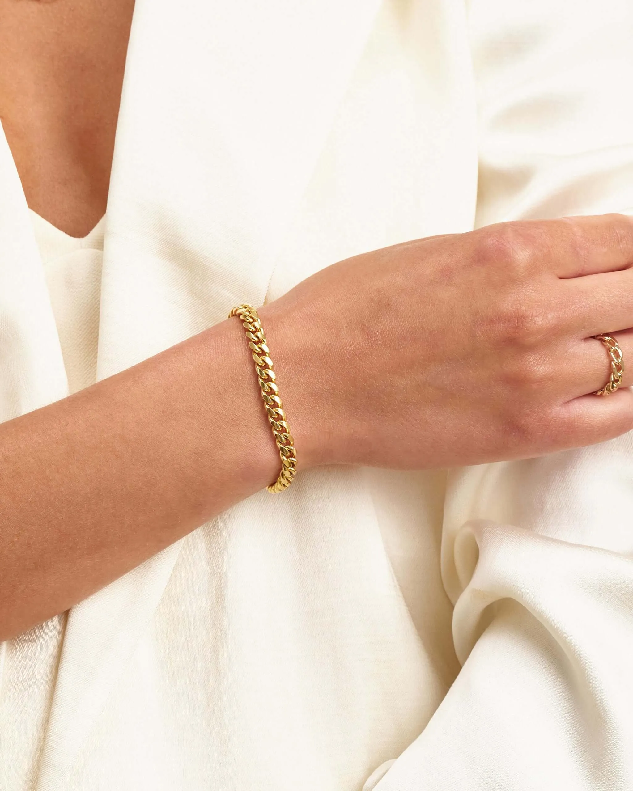 Women's Cuban Link Bracelet - 6mm