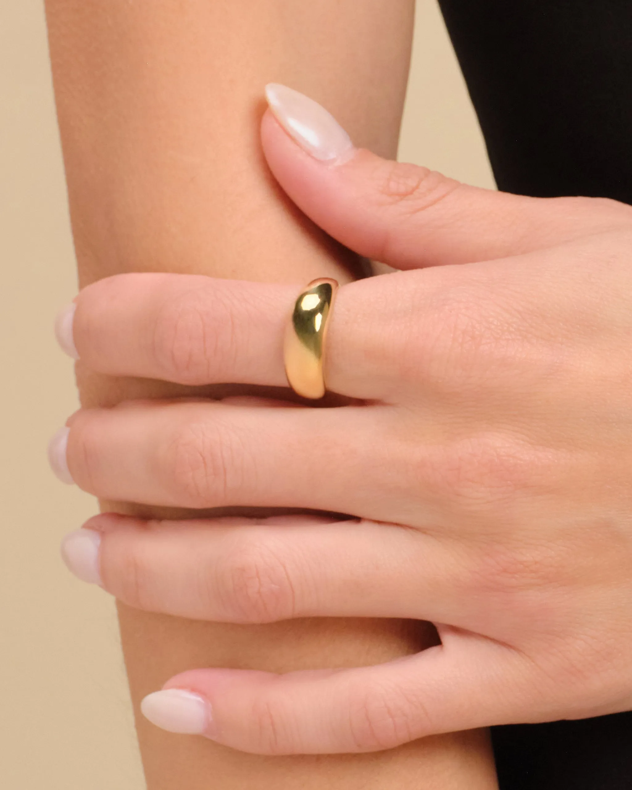 Women's Dome Ring - Gold