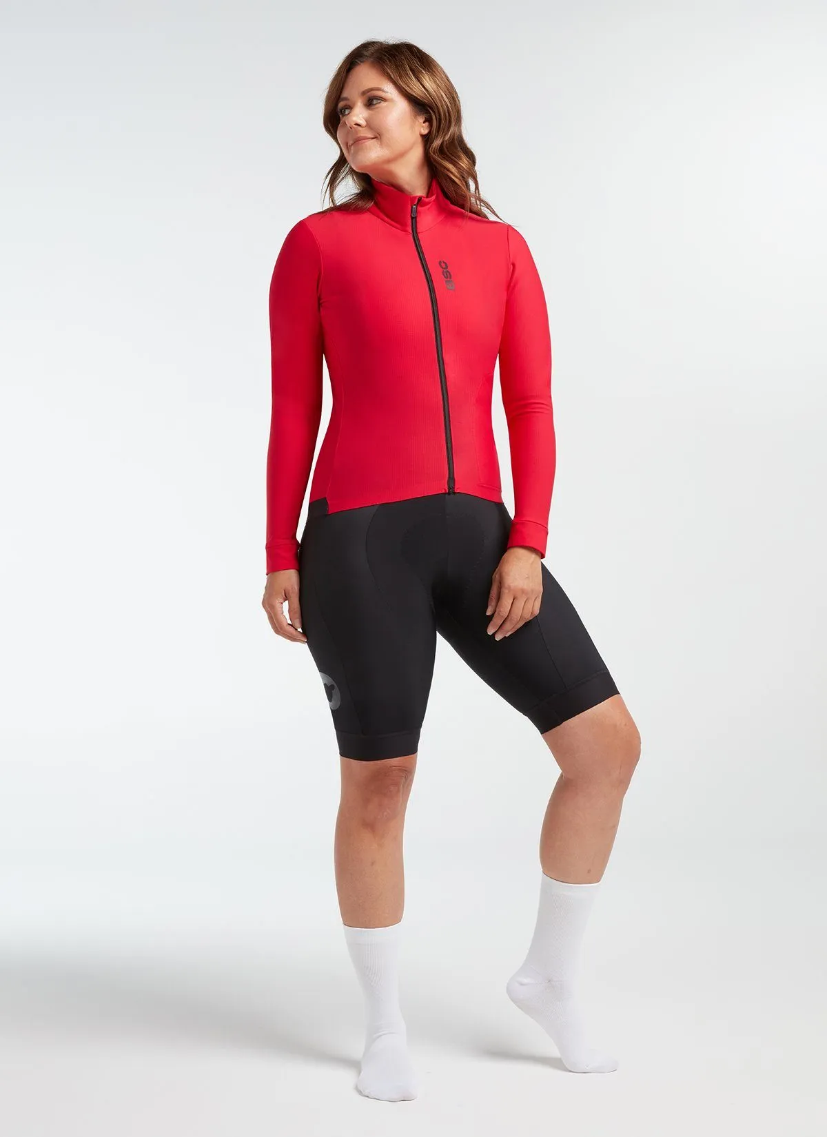 Women's Elements LS Thermal Jersey - Jester Red