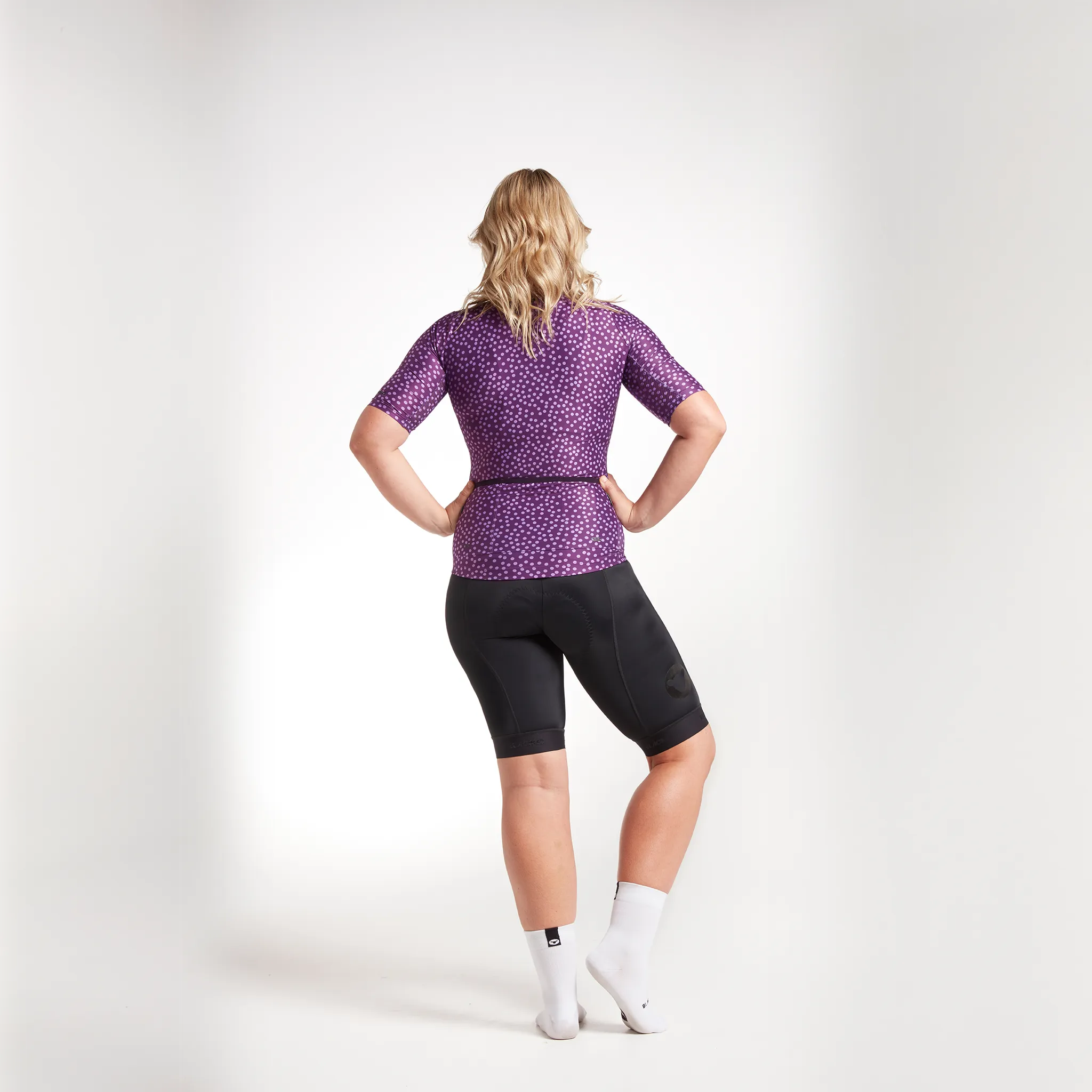 Women's Essentials Team Jersey - Italian Plum Dots