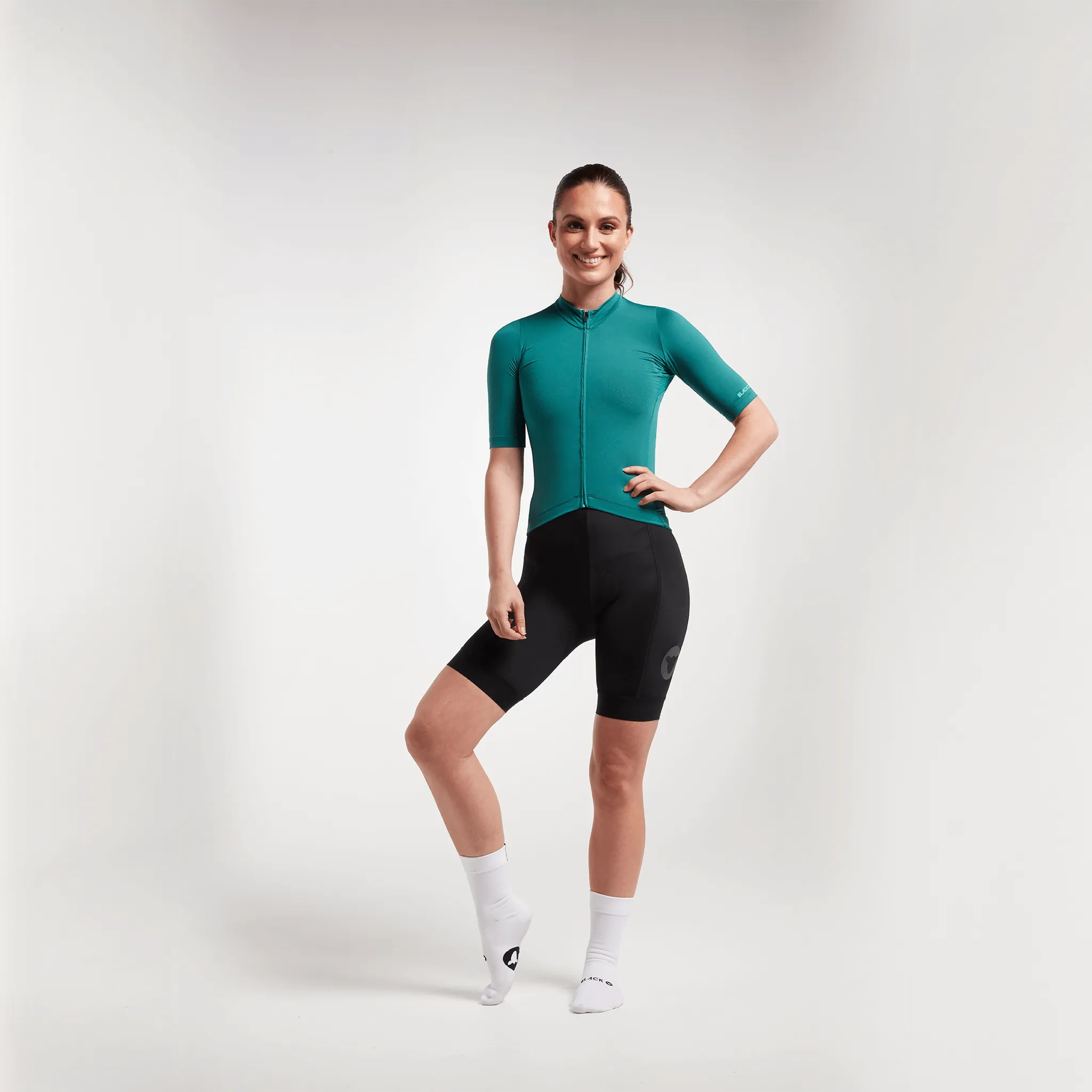 Women's Essentials Team Jersey - Storm Green