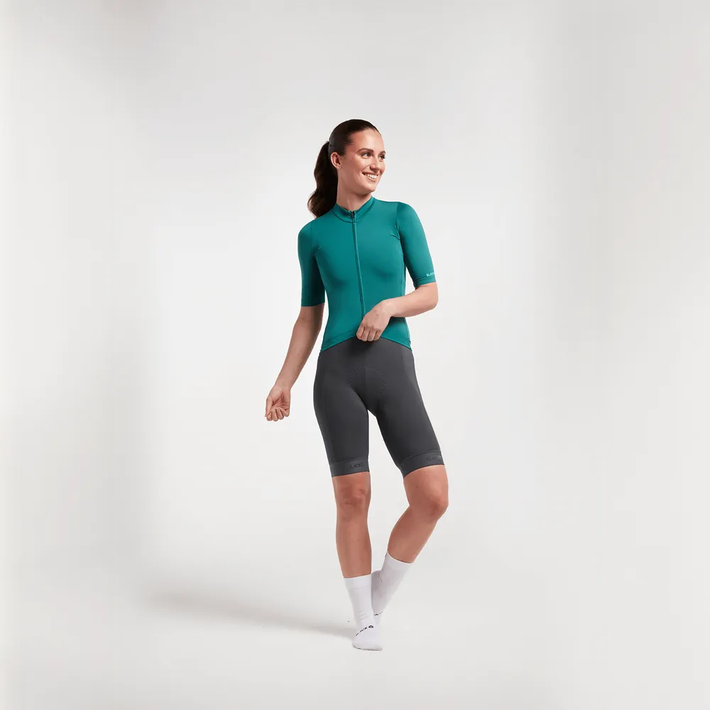 Women's Essentials Team Jersey - Storm Green