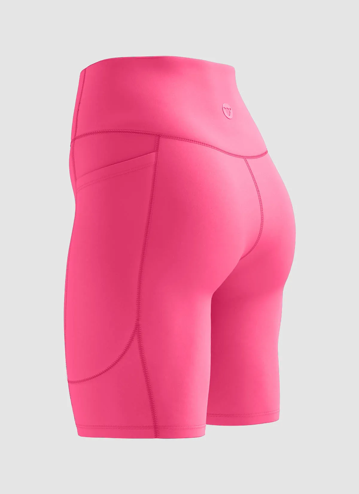 Women's Flex Half Tights - Hot Pink