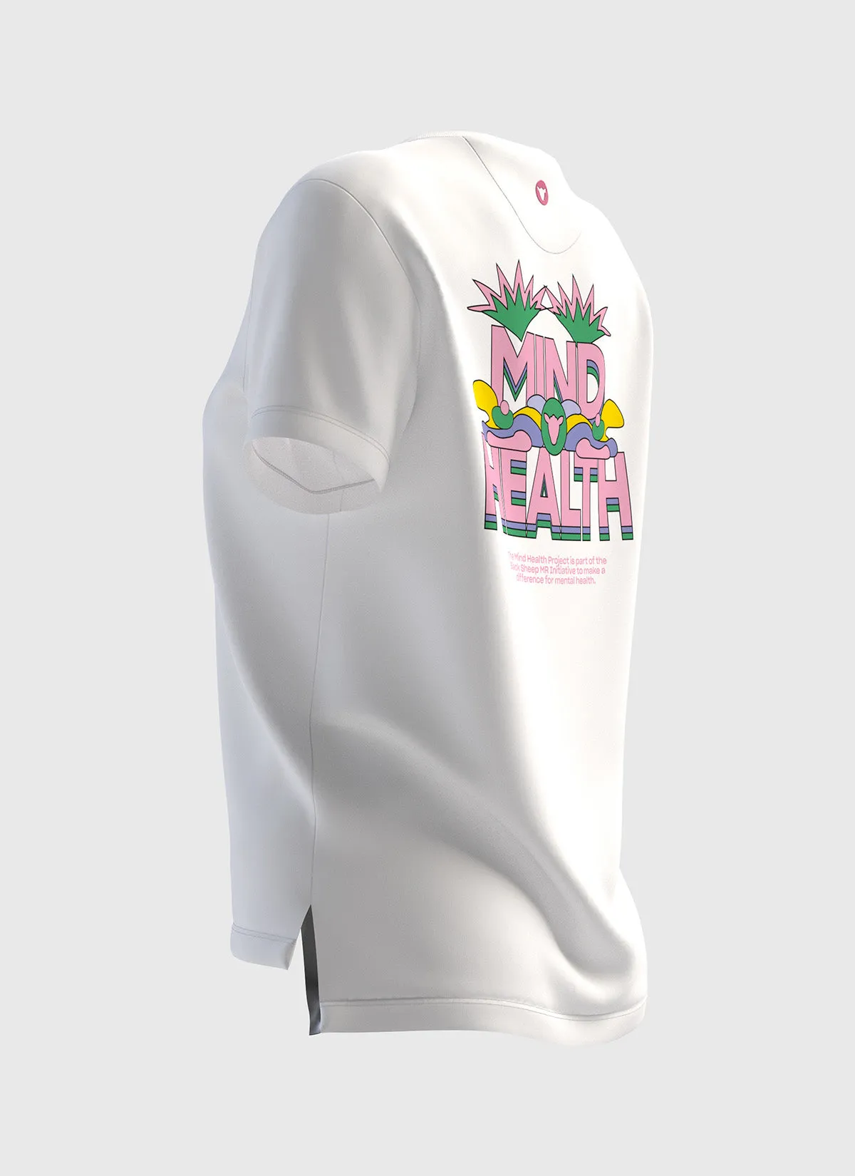 Women's Flex Tee - Mind Health - White