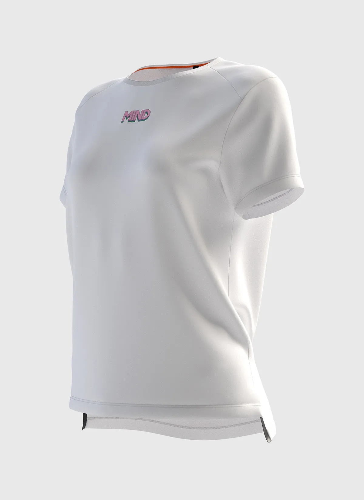 Women's Flex Tee - Mind Health - White