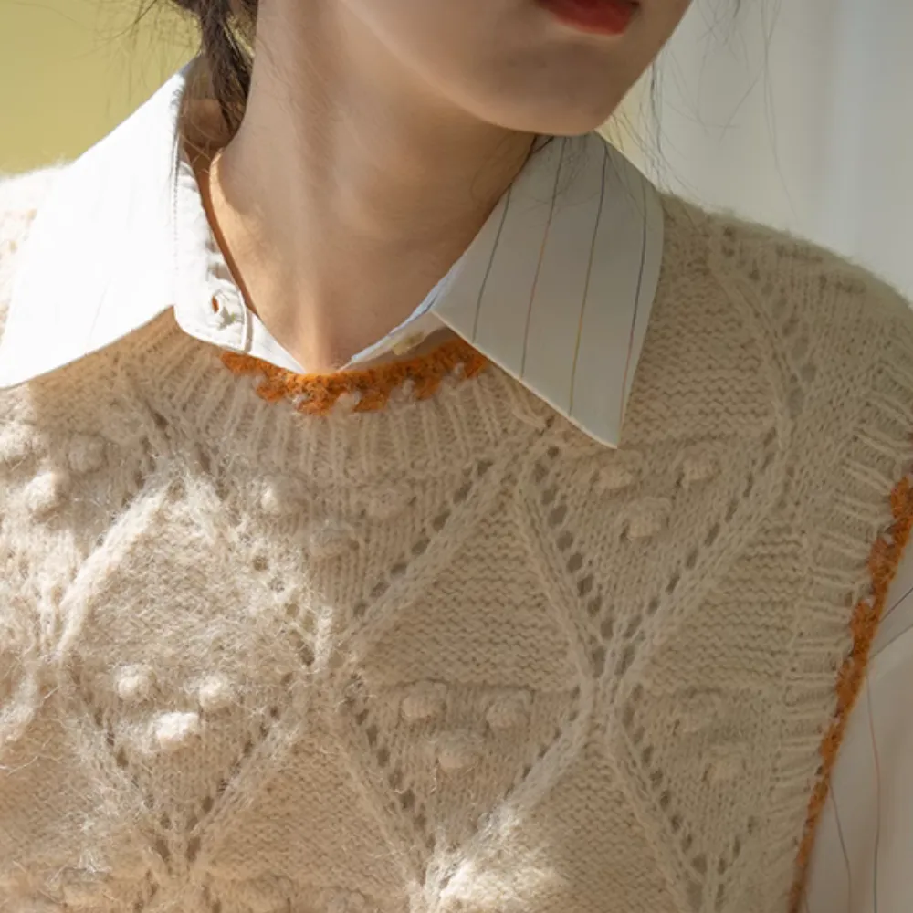 Women's French Tender Knitted Vest