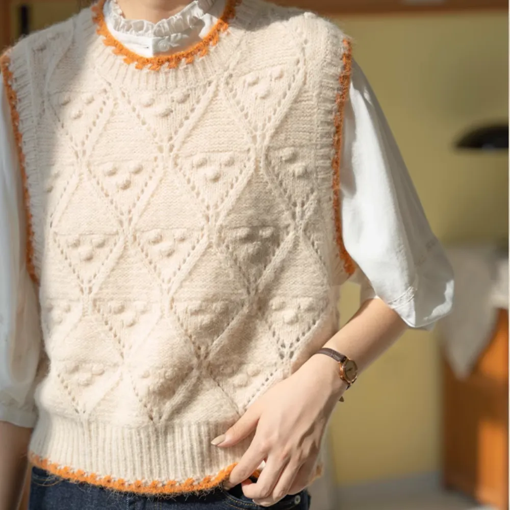 Women's French Tender Knitted Vest