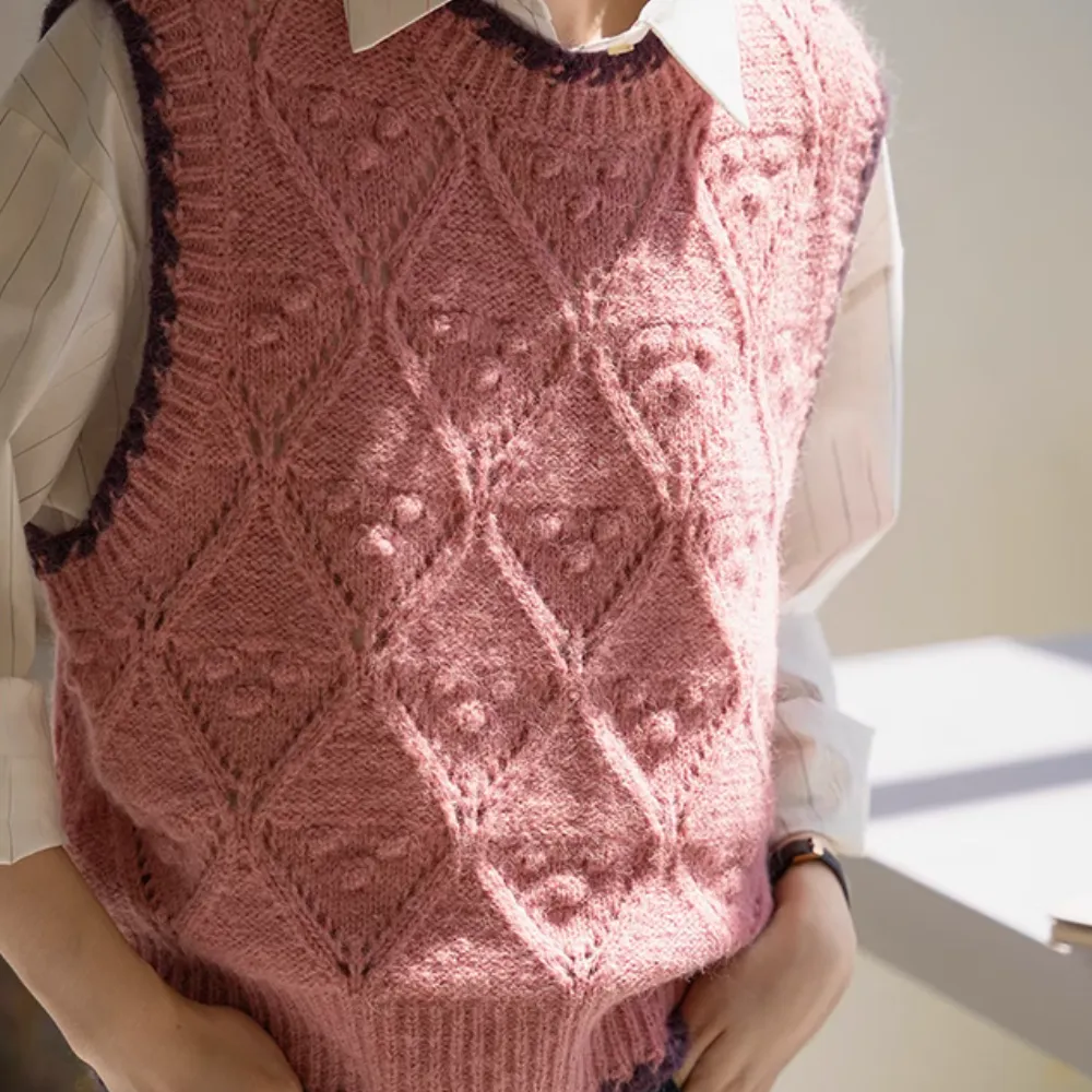 Women's French Tender Knitted Vest