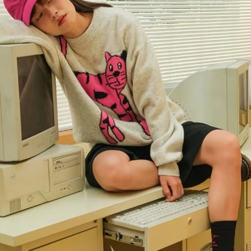 Women's Fun Cat Sweater