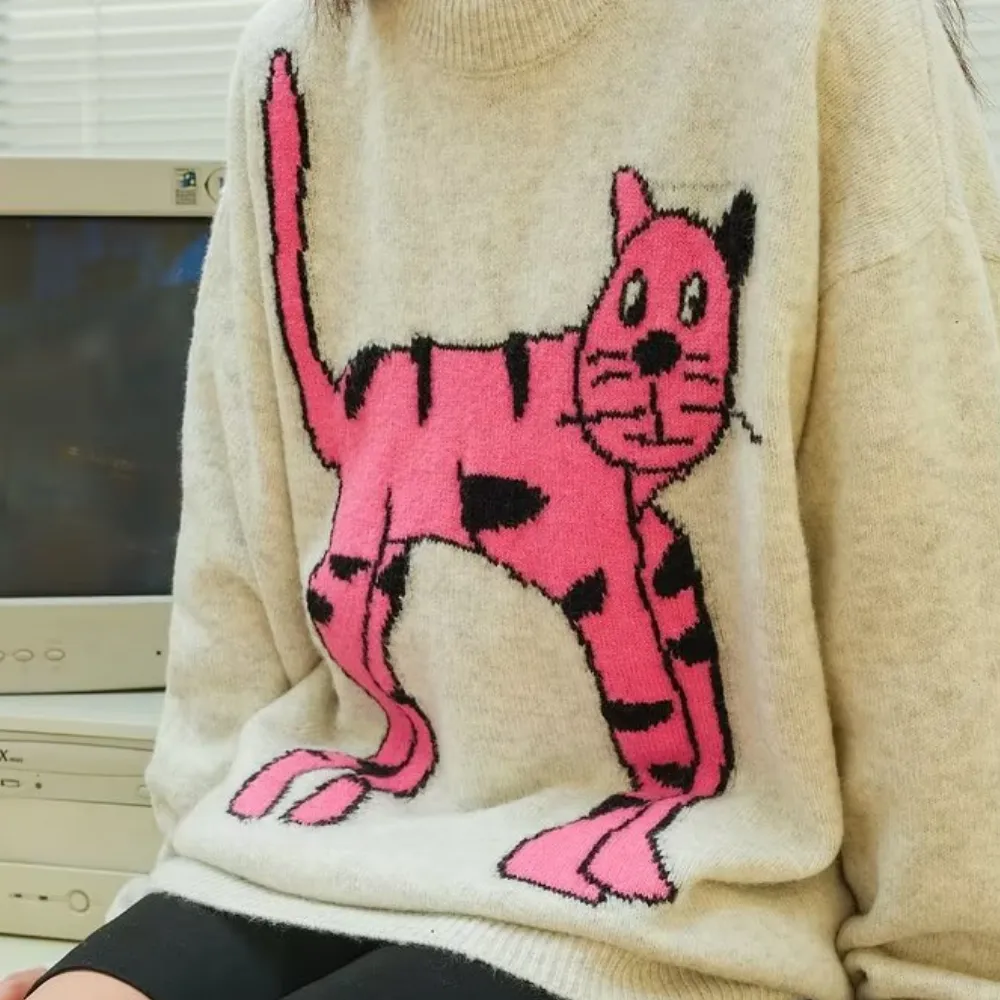 Women's Fun Cat Sweater