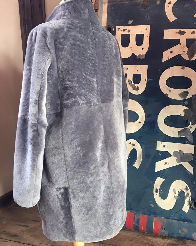 Women's Gimo's | Hepburn Luxurious Shearling | Grey