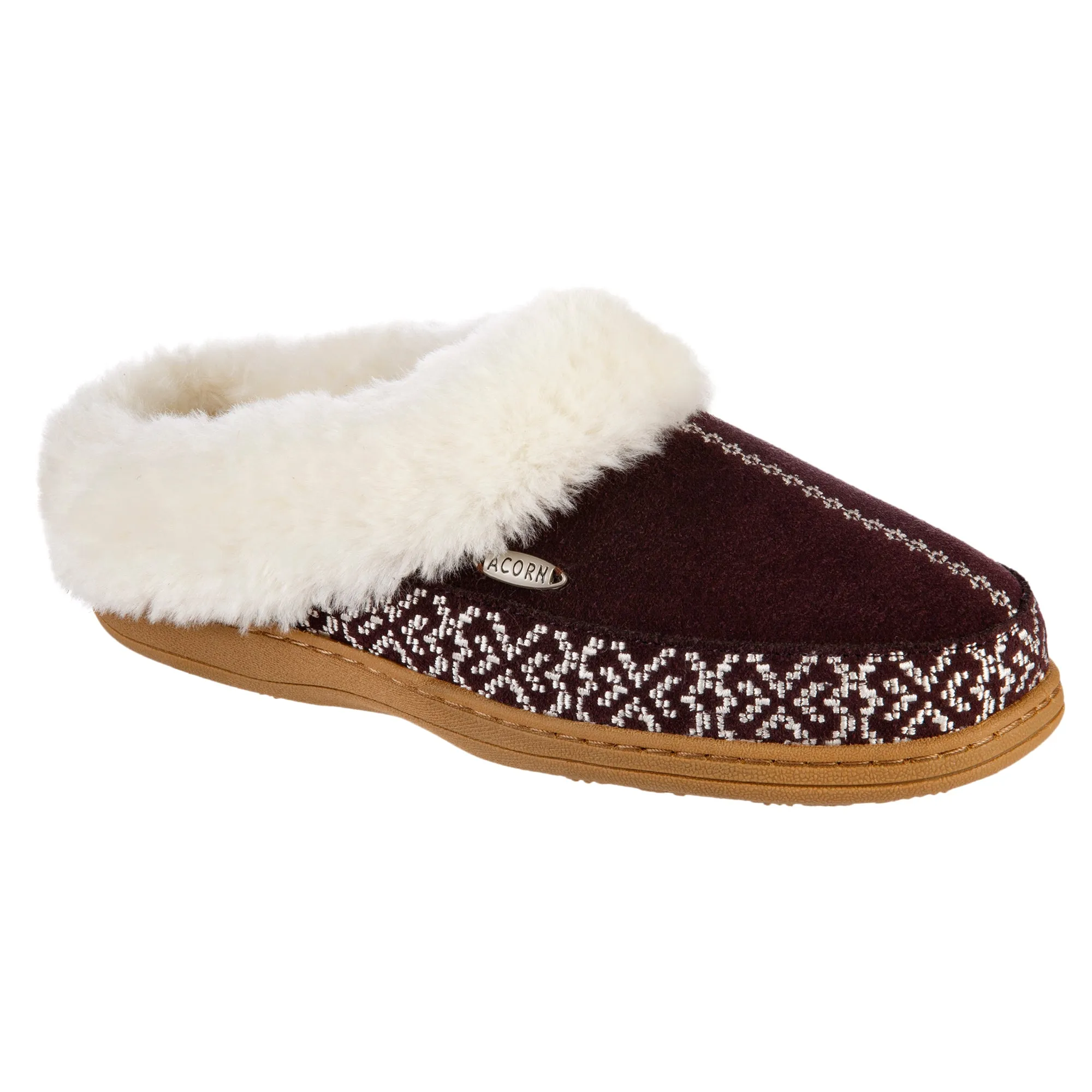Women's Greta Embroidered Clog Slipper with Cloud Contour® Comfort
