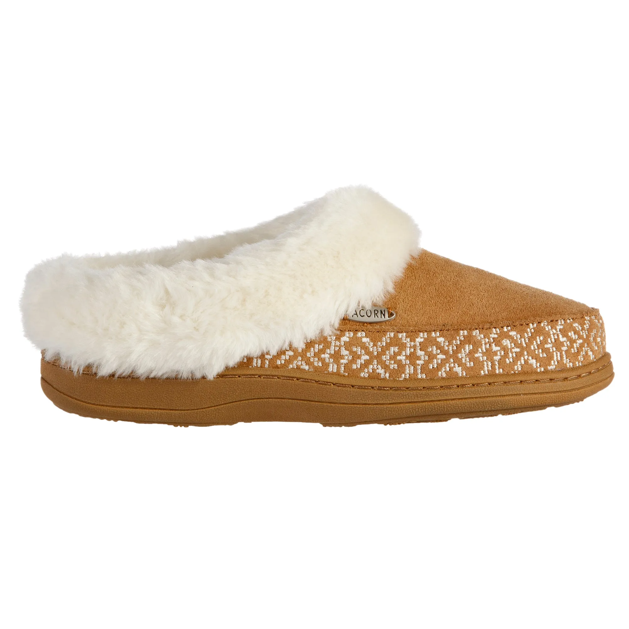 Women's Greta Embroidered Clog Slipper with Cloud Contour® Comfort